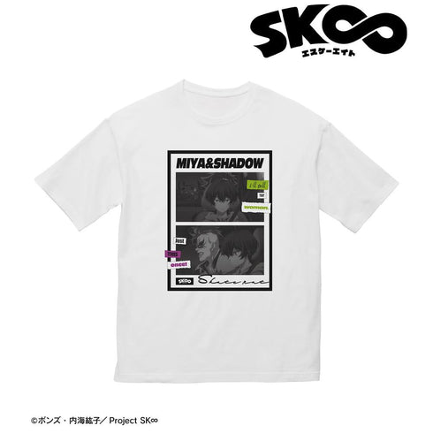 『SK∞ エスケーエイト』知念 実也&シャドウ 台詞BIGシルエットTシャツユニセックス【202509再販】